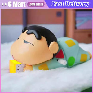 Crayon Shin Chan Clockwork Toy Anime Cute Trendy Boys Clockwork Doll Desktop Decoration Tender Friends Birthday Gift