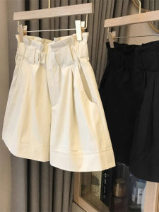CHOEFULYN | Quần Short A-line Đùi Rộng Thiết Kế Cao