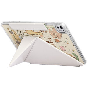 zoyu | Ốp Chống Sốc Có Kẹp Hai Mặt Từ Tính Đế Quay được cho iPad 13 inch