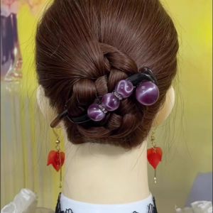 Kẹp Tóc Xoắn Nữ Tính Sang Trọng Hke510 Phụ Kiện Tóc Cao Cấp Cho Phụ Nữ Phụ Kiện Tóc Sau Đầu Đơn Giản