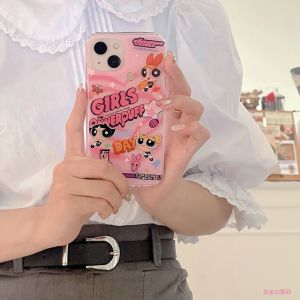 Cartoon Style Police Girl Phone Case for  16Promax 17Pro New Model 13Pro Dual Layer Cute 14Pro Womens Style 15Promax Anti-Fall Protection Cover