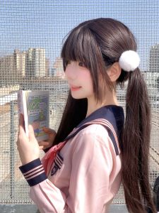 Bear Pick XINGX | Vigorous Imitation Rabbit Fur Small Size White Stuffed Ball Hair Ring Custard Lovely Fancy Hair Rope