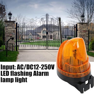 12V-250V Wide Voltage Alarm Light Emergency Flashing Light with Antenna Industrial/Gateway/Courtyard/Security Dedicated