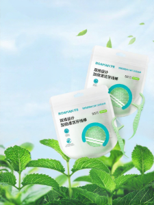 Bear | Mint Flavor Dual-Line Toothpick Floss Stick