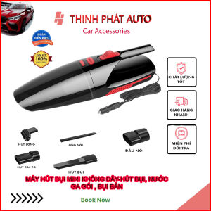 Máy Hút Bụi Cầm Tay oto - Máy Hút Bụi Mini Không Dây HÀNG CAO CÂP Hút Sạch Bụi Bẩn Lông Chó Mèo Và Ga Gối