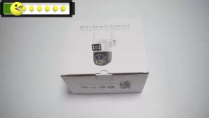 Camera Giám Sát CCTV IP PTZ 4K 8MP Hai Ống Kính Hai Màn Hình Zoom 5X WiFi Ngoài Trời An Ninh Gia Đình Bảo Vệ 6MP