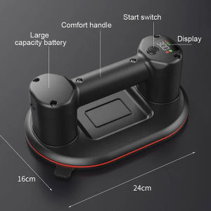Heavy Duty Electric Vacuum Suction Cup 300KG Load Capacity Intelligent Display Industrial Grade Granite Tile And Glass Lifting