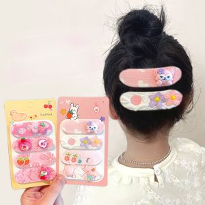 Girls Hair Magic Sticker Cute Sweet Baby Forehead Patch No Damage Hair Accessories Cartoon Style Korean Fashion Childrens Headwear