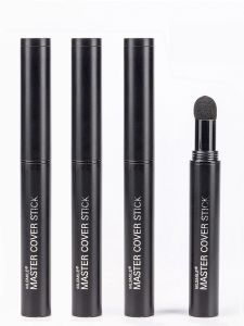 Natural Hairline Shadow Stick Waterproof Sweatproof Fill in Gaps between Hair Dense Brush for Big Forehead Hair Dyeing Tools