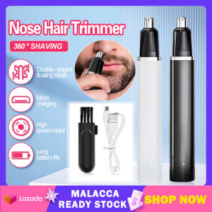 Nose Hair Trimmer Rechargeable Electric Nose Hair Clipper Waterproof Painless Portable Home Travel Nose Beard Shaver Machine Washable Blade 鼻毛修剪器