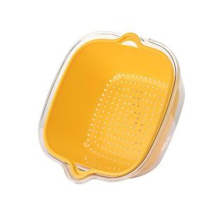 Drain Vegetable and Rice Washing Colander