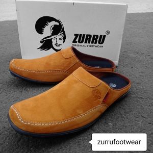 SANDAL TUTONG KULIT SUEDE