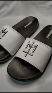 Sandal Slide Metal Disaster / Sandal Selop Pria metal terkini / Sandal Flip Flop Free Paperbag