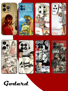 Godard Movie Vintage Nostalgic Classic Stylish Phone Case Compatible with Apple Vivo Huawei Oppo Xiaomi Honor Realme Oneplus Iqoo