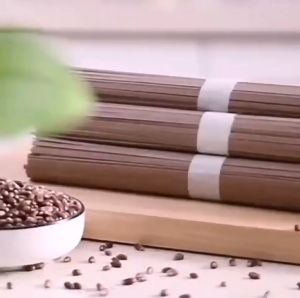 0脂肪低升糖 黑麦荞麦面 500g Fat-Free No Flour Low GI Black Rye Buckwheat Noodle 健康糖尿病人可吃