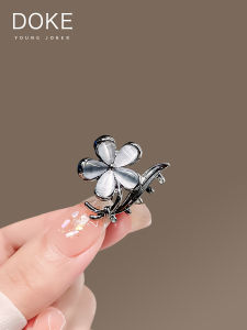 Cat Eye Small Flower Hair Clip Women's Shark Clamp Front Hair Card Fresh out Korean Style Fashion Hair Accessories