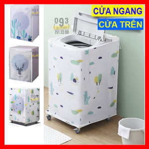 Tấm Bọc Chống Bụi Che Phủ Cho Máy Giặt Lồng Đứng Lồng Ngang