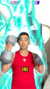 Singlet Fitness Gym Cowok Stronger Fitness Siladamas Spandex