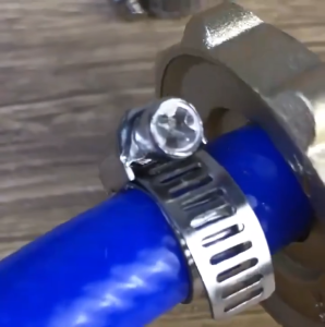 เข็มขัดรัดสายยาง เหล็กรัดท่อสแตนเลส 304 แคล้มรัดท่อ ขนาด 6-44mm.