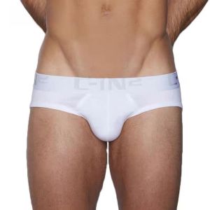 C-IN2 Mens Cotton Underwear Breathable Sporty Mid-Waist Pure Color Triangle Pants Comfortable Antibacterial Home Gym Shorts