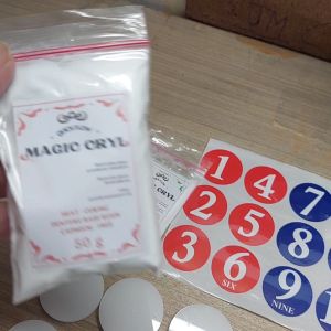 Pinoy Poolan and Billiard Table Accessories: Talc Powder Chips, Pitsa Pato, Magic Borax