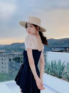 Đồ Bơi Nữ Bikini Áo Tắm Liền Thân Có Váy Buộc Rời - Hàng Quảng Châu