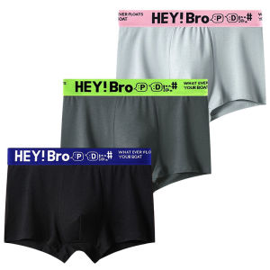 3-Piece Youthful Teens Boxers Shorts Cotton Solid Kids Underwear For Teenage Boys Comfortable Breathable Mature Boxer Trunks
