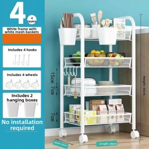Portable Multi-level Storage Rack