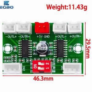 EGBO 4*3W PAM8403 Mini Bộ Khuếch Đại Âm Thanh Kỹ Thuật Số DIY Module USB 5V Stereo Amp Ban Cho Dự Án DIY XH-A156