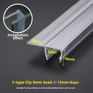 NAIFUNA | Glass Door Waterproof Windproof Sealing Strip