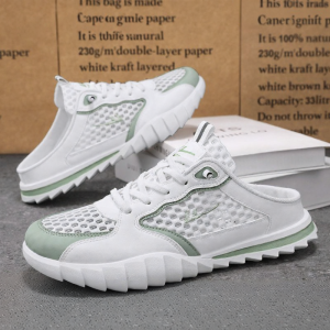 Warrior | Breathable Big Mesh Lightweight Casual Mens Slip-On Sandals