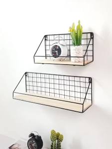 Fortune Home Wall Floating Shelf Rack Modern Simple Style Wall Hanging Storage Organizer Decoration Shelves Organizer