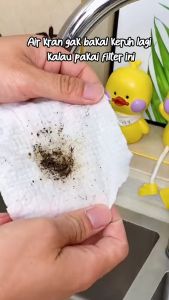 KAMJE Sambungan Filter Saringan Penyaring Kran Keran Air Fleksibel 6 Lapis