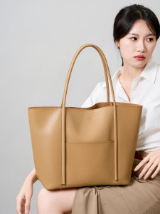 MISMAN New Large Capacity Leather Tote Bag Fashionable Versatile Commuter Armpit Shoulder Bag Womens Bag Stylish Practical
