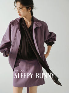 Oversized Tailored Waist Casual Autumn Womens Trench Coat