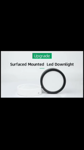 BATHKITCHZ Aluminium Surface Mount LED Surface Downlight Black & White Ceiling Light Lamp Home
