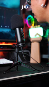 MICROPHONE (ไมโครโฟน) FANTECH LEVIOSA MCX01 USB BLACK