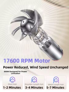 CONFU | Portable Foldable Hair Dryer 800W