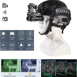 NVG10 Night Vision Scope 1080P WIFI Monocular 5X Zoom IP66 Waterproof Ideal for Outdoor Adventures & Security