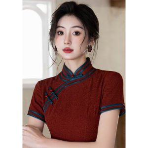 Chinese Style Vintage Cheongsam Daily Show Wedding