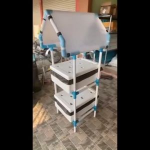 ชูดกล่องโฟมปลูกผักไฮโดรโปนิกส์มีหลังคา ปลูกผักไร้ดิน ราคาไม่มีปัจจุบัน 16 หลุม คุณค่าใช้จ่ายได้ตลอด 1,000 บาท