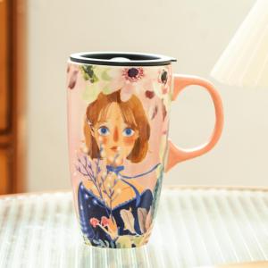 Large Capacity Adorable High-Quality Ceramic Mug