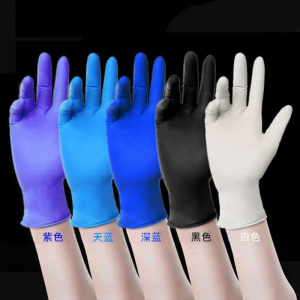 Thickened Wear-Resistant Protective Clean Oil-Resistant Disposable Gloves