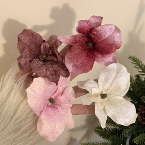 กิ๊บหนีบผม กิ๊บดอกไม้ ดอกไม้รูปผีเสื้อ คลิปด้านข้าง หวาน สไตล์โมเดิร์น แฟชั่นสําหรับผู้หญิง วันหยุดพักผ่อน