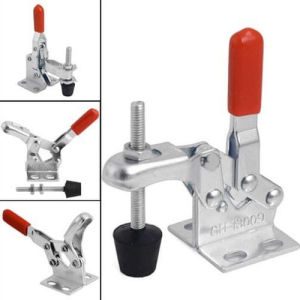ALAT BANTU DORONG JEPIT CLAMP PENGUNCI CEPAT MUDAH LEPAS CLAMP PENGUNCI PENJEPIT KAYU BESI VERTICAL TOGGLE CLAMP HOLD DOWN HANDLE
