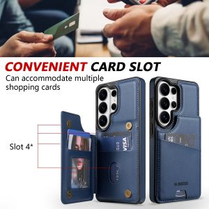 szhaiyu | Flip Kickstand Leather Wallet Case For Samsung Galaxy S26 S25 S24 SA23 S22 Ultra Plus FE A18 A57 A37 A17 A56 A36 A26 A16 A55 A35