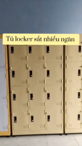 Tủ locker văn phòng - Tủ sắt đựng đồ cá nhân cho công ty xí nghiệp phòng gym trung tâm thương mại - Giao hỏa tốc HCM