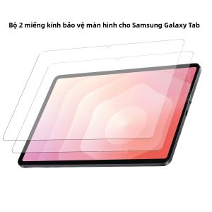 2 Gói Miếng Dán Bảo Vệ Màn Hình Bằng Kính Cường Lực HD Cho Samsung Galaxy Tab S11 S10 Lite S10FE S9 S9FE S9 FE Plus A9 A11 A9+ - Miếng Dán Bảo Vệ Màn Hình Máy Tính Bảng Chống Trầy Xước 11 Inch