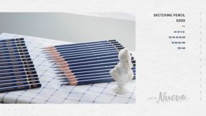 Combo 12 Cây Bút Chì Chuốt  2B Thân Xanh Nét Đẹp