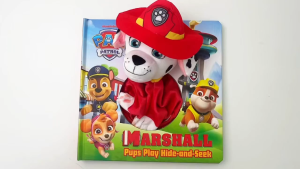 Paw Patrol Marshall Hand Puppet Book For Kids To Read & Play (Hardcover)